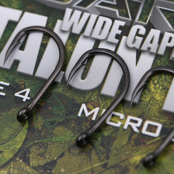 Gardner Tackle Covert Dark Wide Gape Talon Tip Hook Hakengröße 4 / Barbless (ohne Widerhaken)
