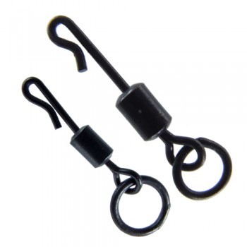 Gardner Tackle Covert XT Flexi Ring Kwik Lok Swivels Size 12