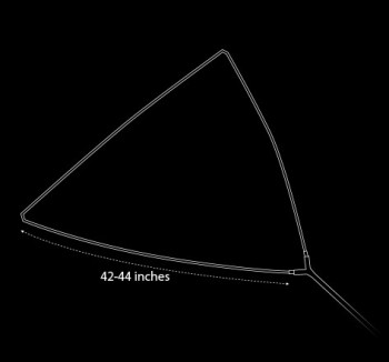 Gardner Tackle Camo Spare Meshes 44 Inch