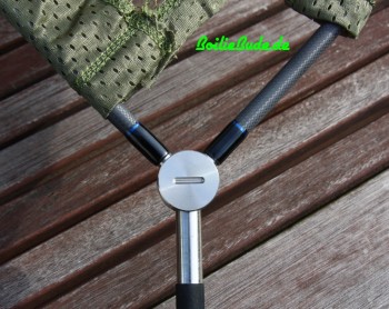 Free Spirit Fishing Hi-S 46" Kescher mit einteiligem 6ft Kescherstab