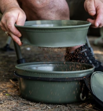 Korum EVA Solid Groundbait Bowl & Riddle