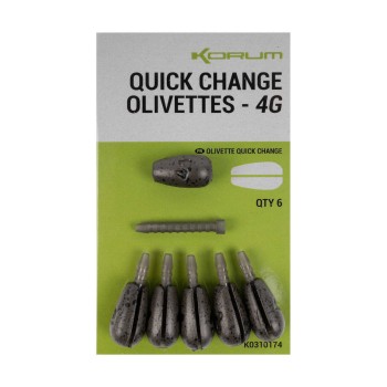 Korum Fishing Quick Change Olivettes 5G