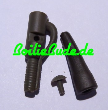 Decpetion Angling Lead Clip Weed Green plus Tailrubber