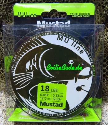 Mustad MUline Carpline, Karpfenschnur