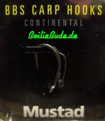 Mustad BBS Continental Barbed Größe 4, mit Widerhaken