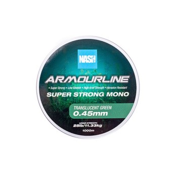 Nash Tackle Armourline Super Strong Mono Translucent Green