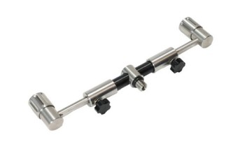 SummitTackle Adjustable 2 Rod Buzz Bars Black Edititon 5 Inch (Rear)