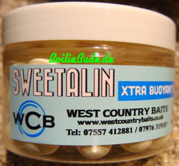 West Country Baits Sweetalin Xtra Bouyant Pop Up 12mm White