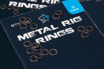 Nash Tackle Metal Rig Rings Large 3mm, rund