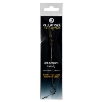 Pallatrax Hair Rigs, Fertig-Rigs aus Steamlink/Snaglink mit und ohne Widerhaken
