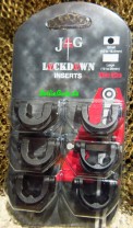 JAG Products Lockdown Small 316 Inserts Black JAG Products Lockdown Small 316 Inserts Black