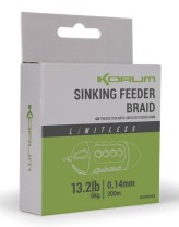 Korum Fishing Limitless Sinking Feeder Braid 0.16mm Korum Fishing Limitless Sinking Feeder Braid 0.16mm