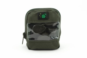 Thinking Anglers Olive Clear Front Zip Bag 600D