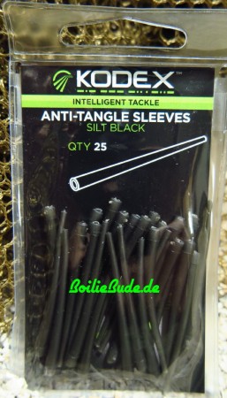 Kodex 30PLUS Anti Tangle Sleeves Silt Black 40mm