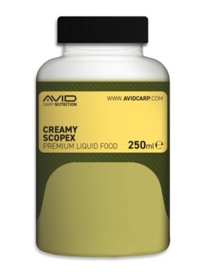 Avid Carp Creamy Scopex Liquid Food 250ml