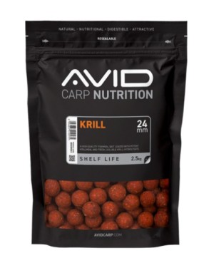 Avid Carp Krill Shelf Life Boilies New 24mm / 2,5kg