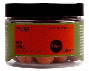 Avid Carp Red Spice Pop Up´s 14mm