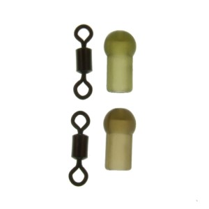 Gardner Tackle Target Mini Buffer Bead Terminal Pack Natural Brown