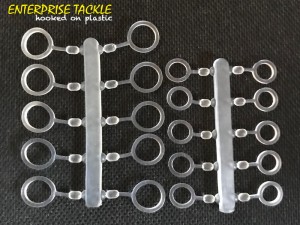 Enterprise Tackle Hair Pellet Bait Band Clear 6mm - 10mm