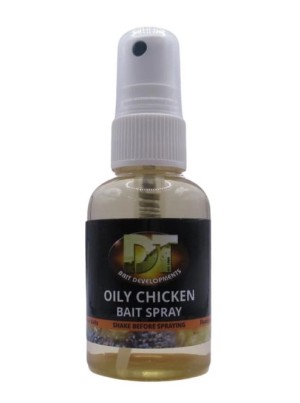 DT Baits Pukka Fish Oily Chicken Bait Spray