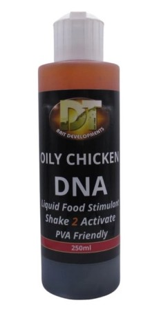 DT Baits Pukka Fish Oily Chicken DNA 250ml