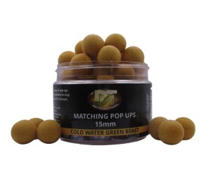 DT Baits Cold Water Green Beast Matching Pop Up´s 15mm