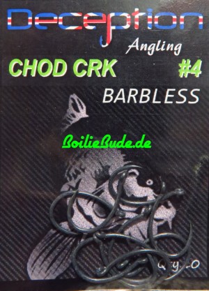 Deception Angling Chod CRK Haken mit und ohne Widerhaken