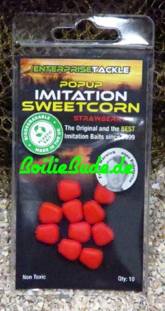 Enterprise Tackle Pop Up Sweetcorn Red - Strawberry