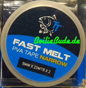 Nash Tackle Fast Melt PVA Tape Narrow, 5mm breit