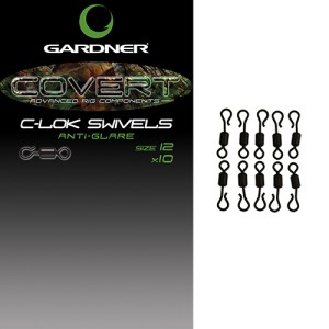 Gardner Tackle Covert C-LOK Swivels Size 12