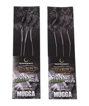 Gardner Tackle Ronnie Boom Rigs Barbed Hakengröße 6