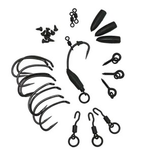 Gardner Tackle Ronnie Rig Kit Barbless Hakengröße 6