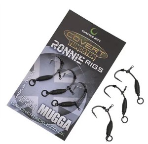 Gardner Tackle Covert Tungsten Ronnie Rigs Hakengröße 6