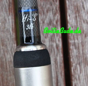 Free Spirit Fishing Hi-S 3lb 12ft Karpfenrute, 50mm Startring