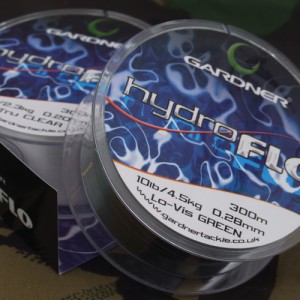 Gardner Tackle Hydro-Flo Lo Vis Green 6lb, 0.23mm