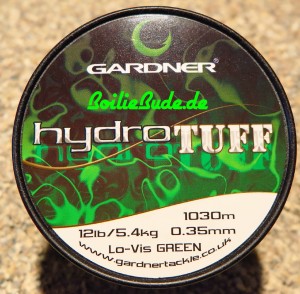 Gardner Tackle HydroTuff Lo Vis Green 12lb (5,4kg) , 0,35mm