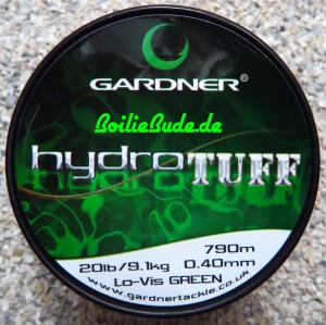 Gardner Tackle HydroTuff Lo Vis Green 20lb (9,1kg) , 0,40mm