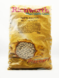 Richworth Tutti Frutti Multi-Stim Pellets 8mm, 900gr.