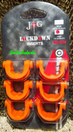 JAG Products Lockdown Large 316 Inserts Orange