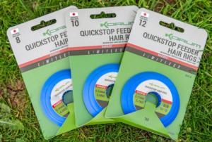 Korum Limitless Quickstop Feeder Hair Rigs Barbed 100cm