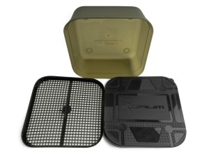 Korum Fishing Maggot Tub & Riddle 2 Pint/1.2 Liter