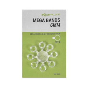 Korum Fishing Mega Bands 6mm