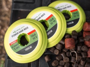 Korum Power Hair Rigs 1m Hakengröße 10