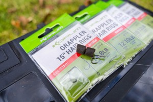 Korum Fishing Grappler 15" Hair Rigs Barbed