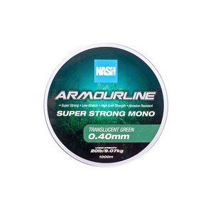 Nash Tackle Armourline Super Strong Mono Translucent Green 20lb