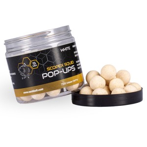 Nashbait Scopex Squid Pop Ups White 2024 15mm