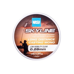 Nash Tackle Skyline Long Distance Casting Mono Clear