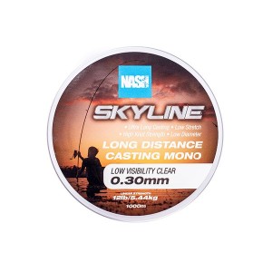 Nash Tackle Skyline Long Distance Casting Mono Clear 12lb