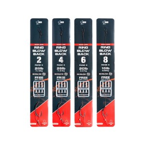 Nash Tackle Ring Blow Back Rig Barbed Hakengröße 2