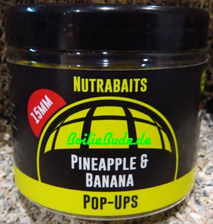 Nutrabaits Pineapple & Banana Pop Up´s 12mm